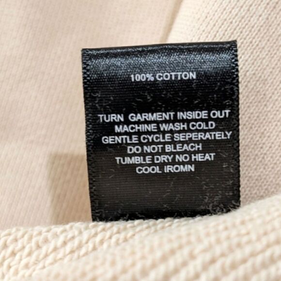 NWT Well Known Studios The Broome Hoody Tan Cream Size 2XL - Picture 6 of 7